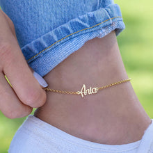 Load image into Gallery viewer, Personalized Anklet